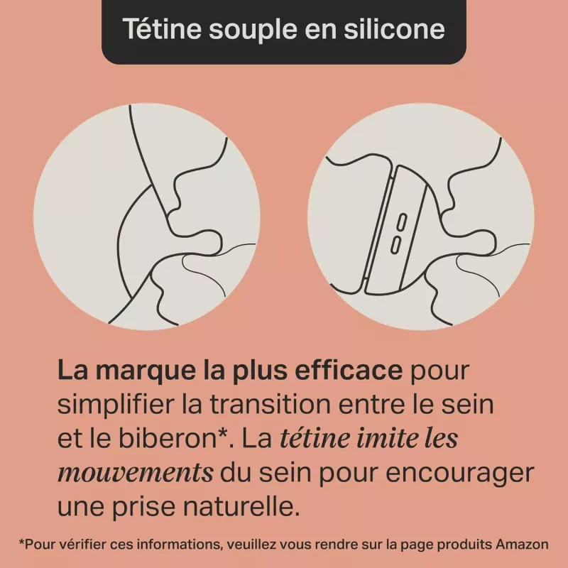 Lot de 2 biberons anti-colique Natural Start 260ml - Tommee Tippee