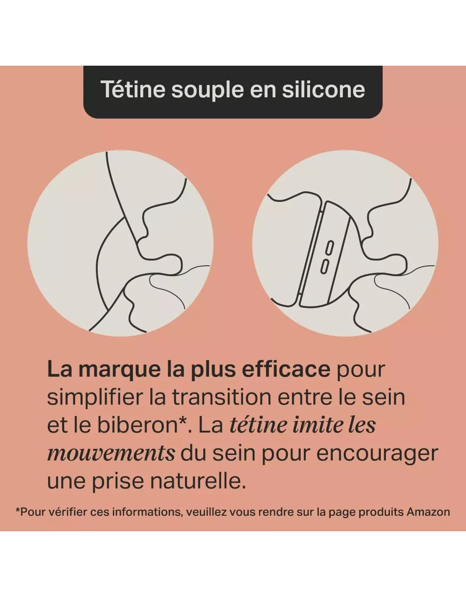 Lot de 2 biberons anti-colique Natural Start 260ml - Tommee Tippee
