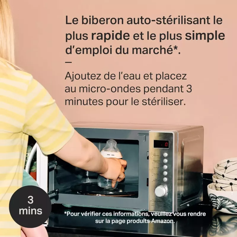 Lot de 2 biberons anti-colique Natural Start 260ml - Tommee Tippee