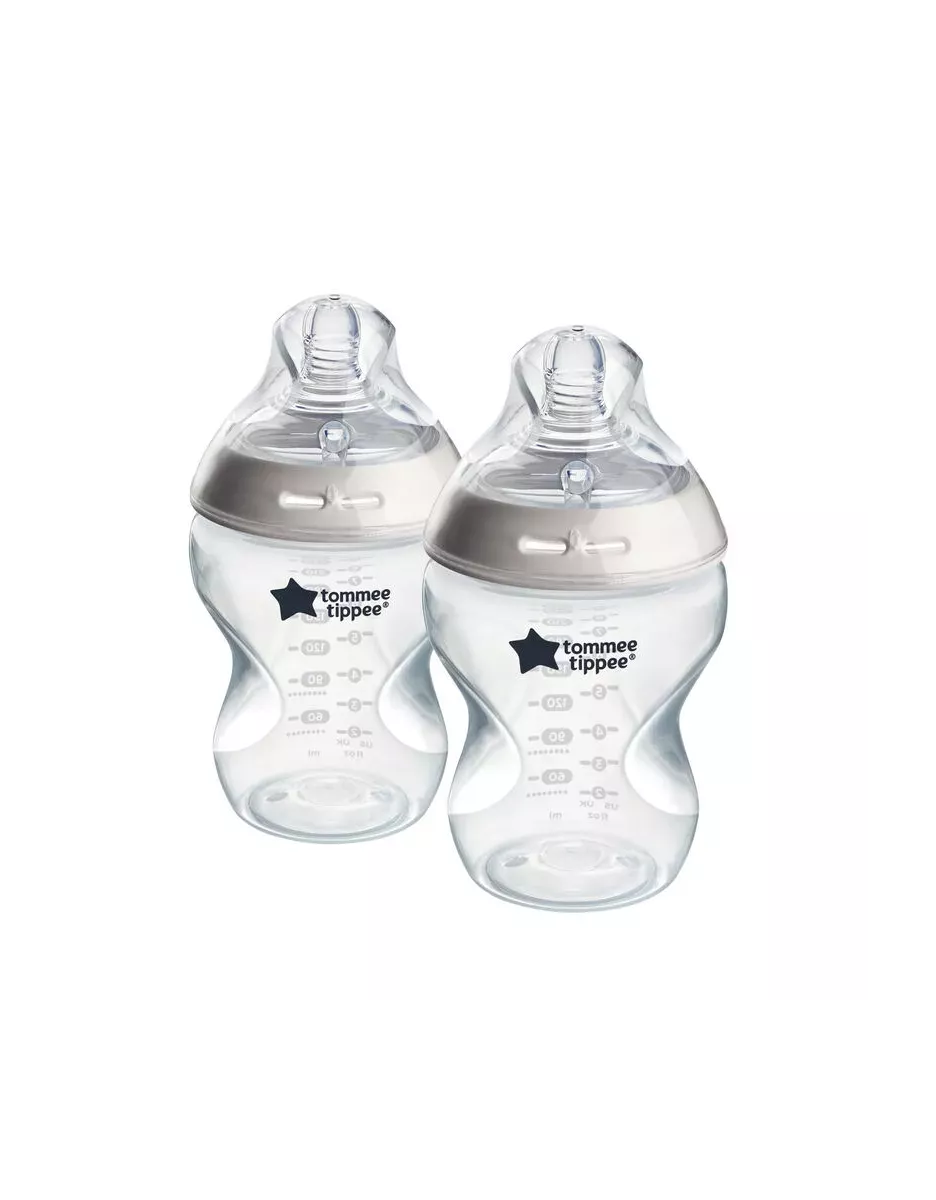Lot de 2 biberons anti-colique Natural Start 260ml - Tommee Tippee