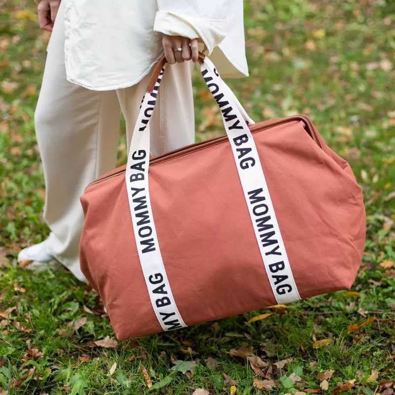 Mommy Bag - Signature Canvas Terracotta - Childhome