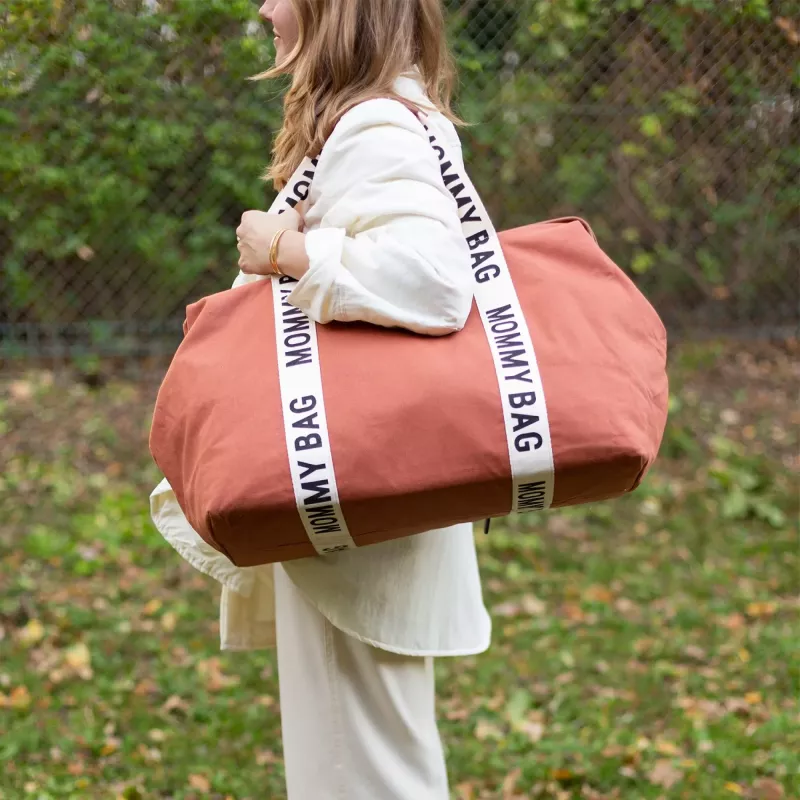 Mommy Bag - Signature Canvas Terracotta - Childhome