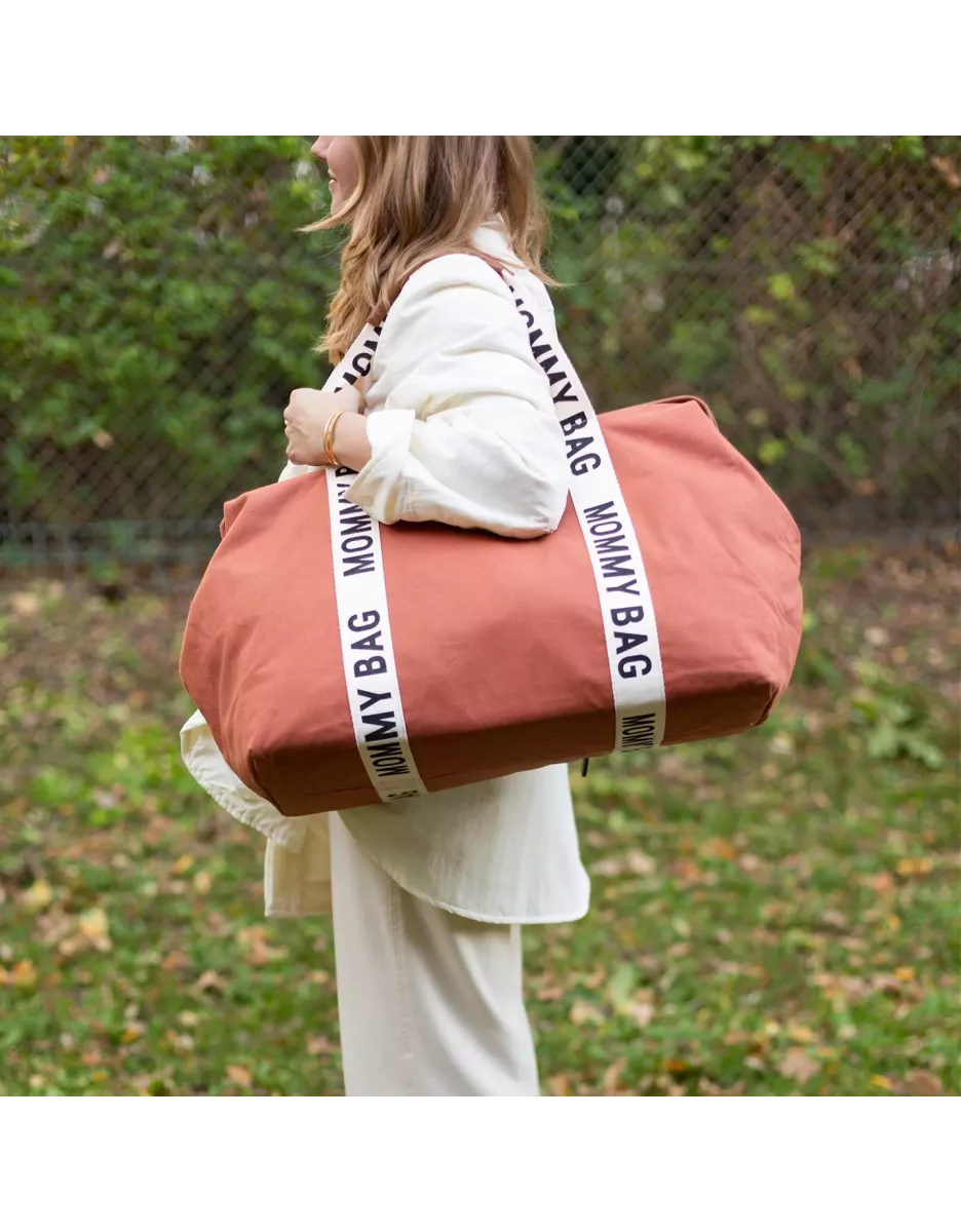 Mommy Bag - Signature Canvas Terracotta - Childhome