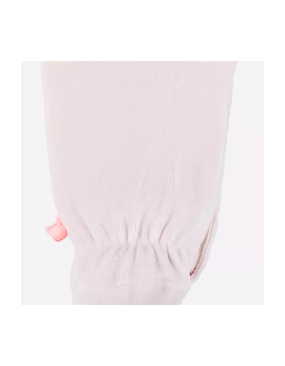 Pyjama bébé velours - lapin rose - Noukie's