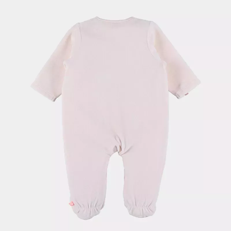Pyjama bébé velours - lapin rose - Noukie's