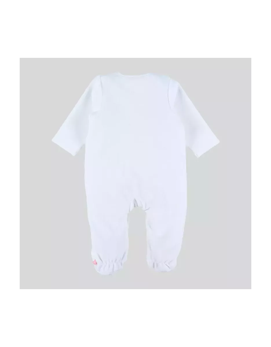 Pyjama bébé velours - lapin blanc - Noukie's
