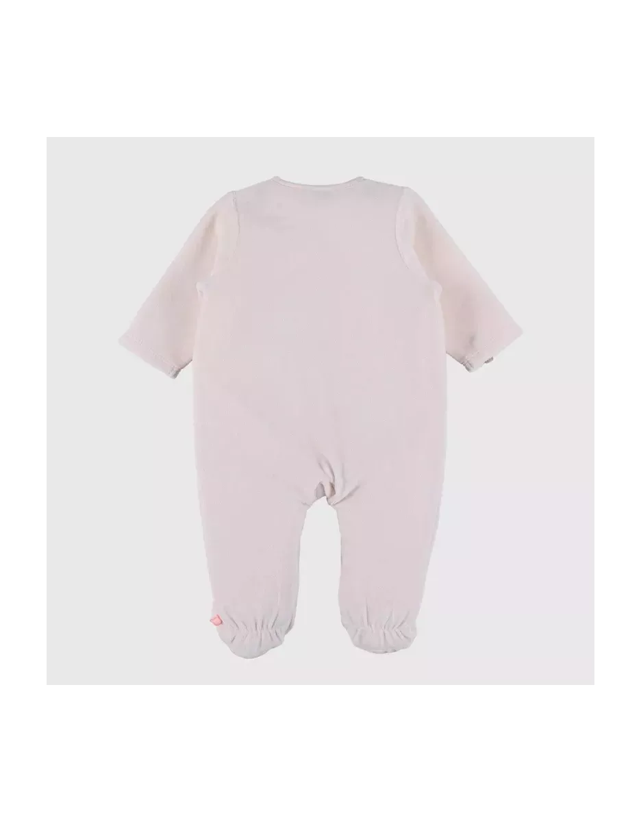Pyjama bébé velours - lapin rose - Noukie's
