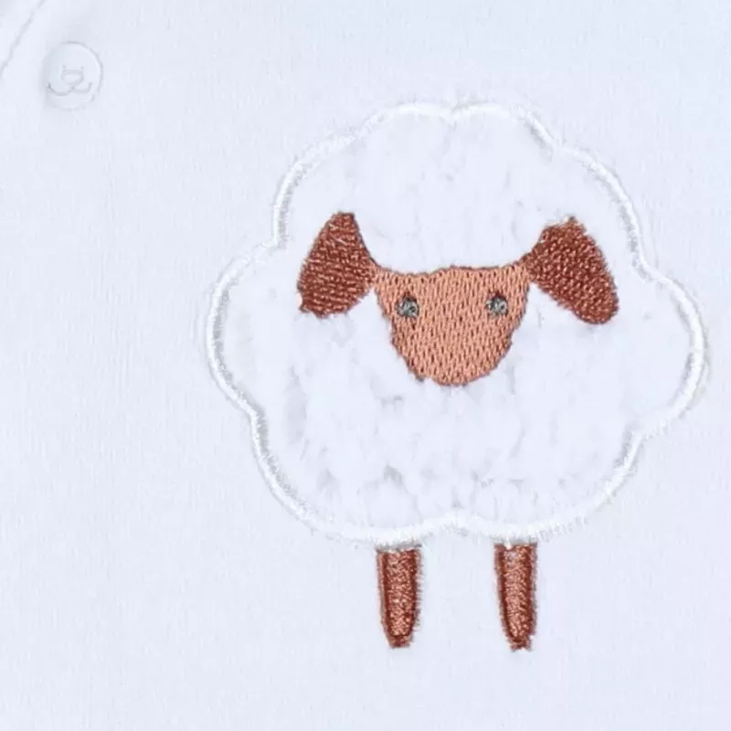 Pyjama bébé velours - mouton - Noukie's