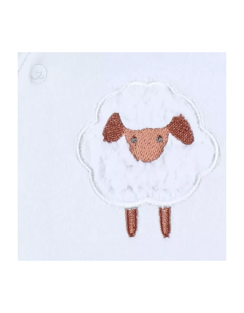 Pyjama bébé velours - mouton - Noukie's