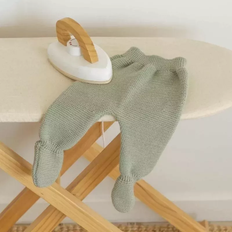 Ensemble brassière et pantalon maille tricot - Vert Olive - Trois Kilos Sept