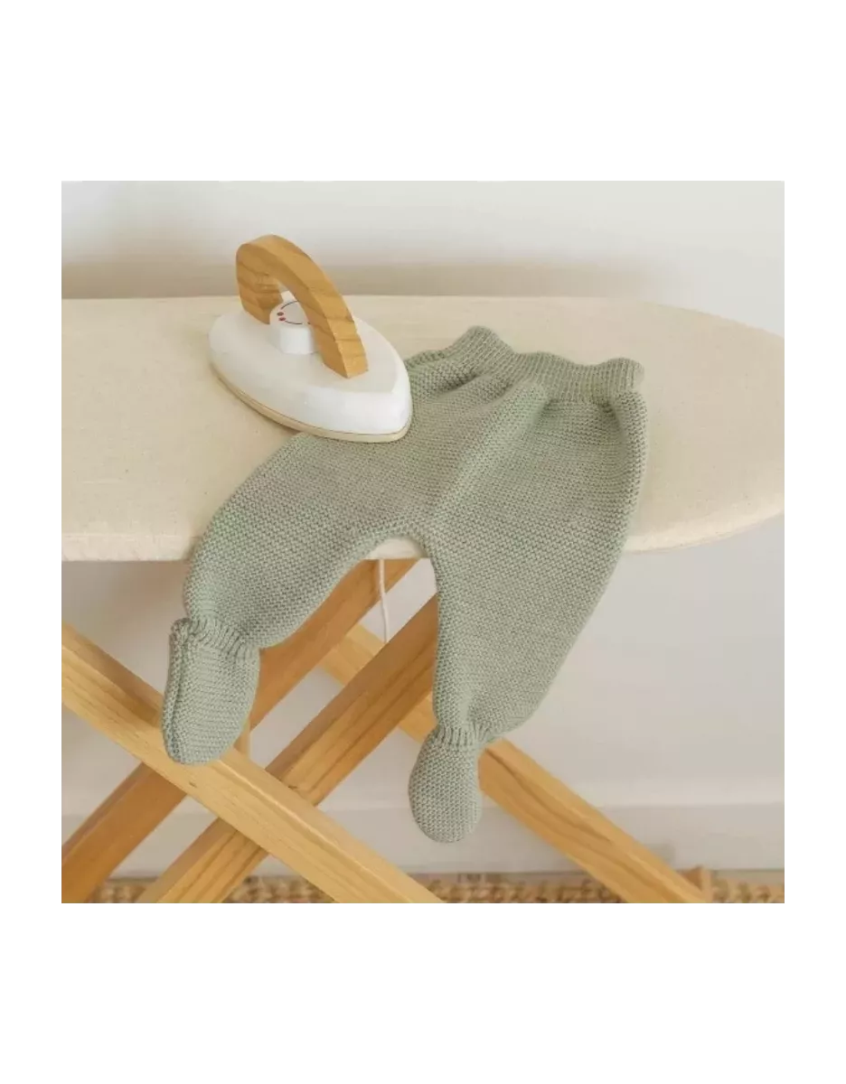 Ensemble brassière et pantalon maille tricot - Vert Olive - Trois Kilos Sept