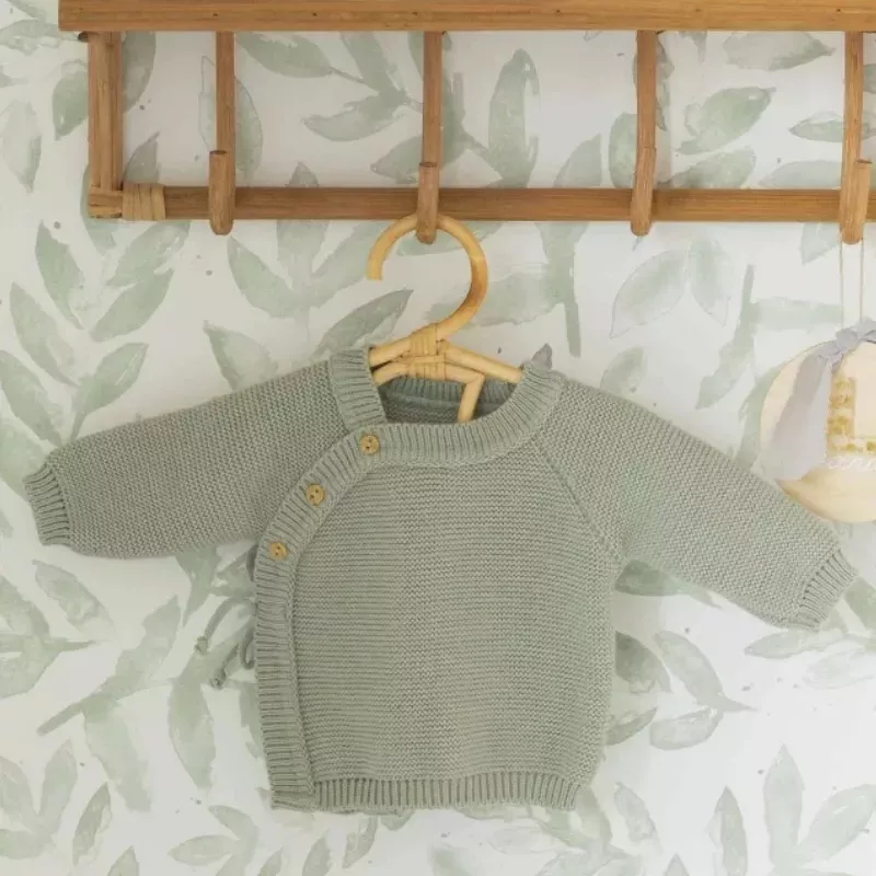 Ensemble brassière et pantalon maille tricot - Vert Olive - Trois Kilos Sept