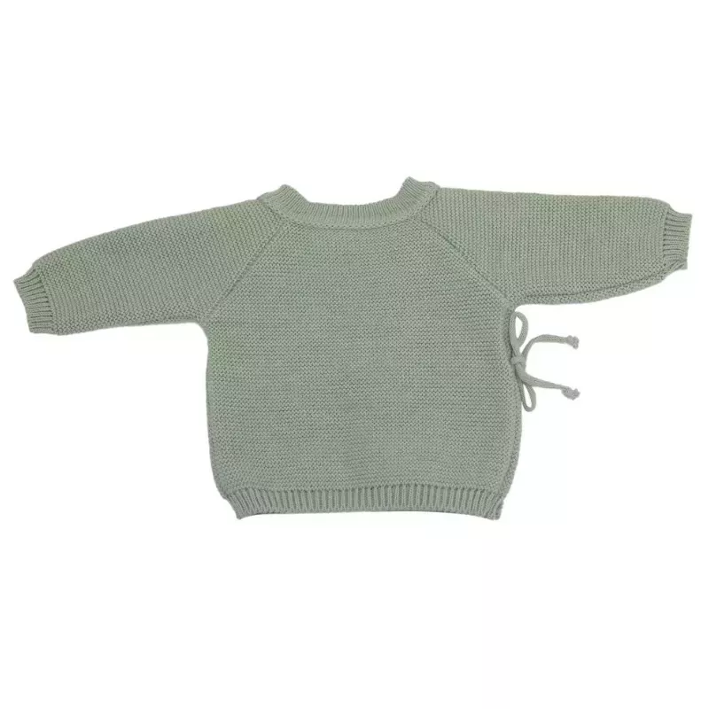 Ensemble brassière et pantalon maille tricot - Vert Olive - Trois Kilos Sept