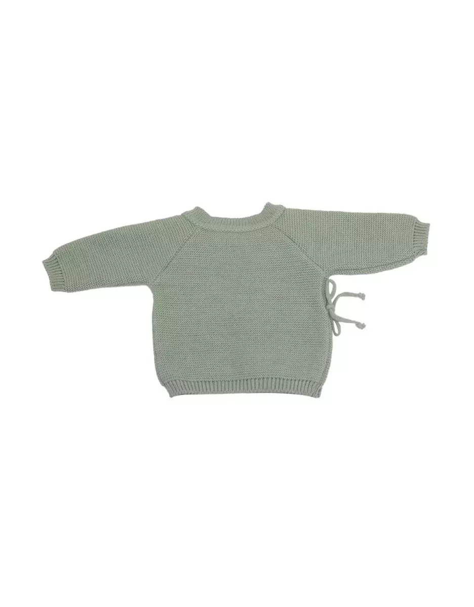 Ensemble brassière et pantalon maille tricot - Vert Olive - Trois Kilos Sept
