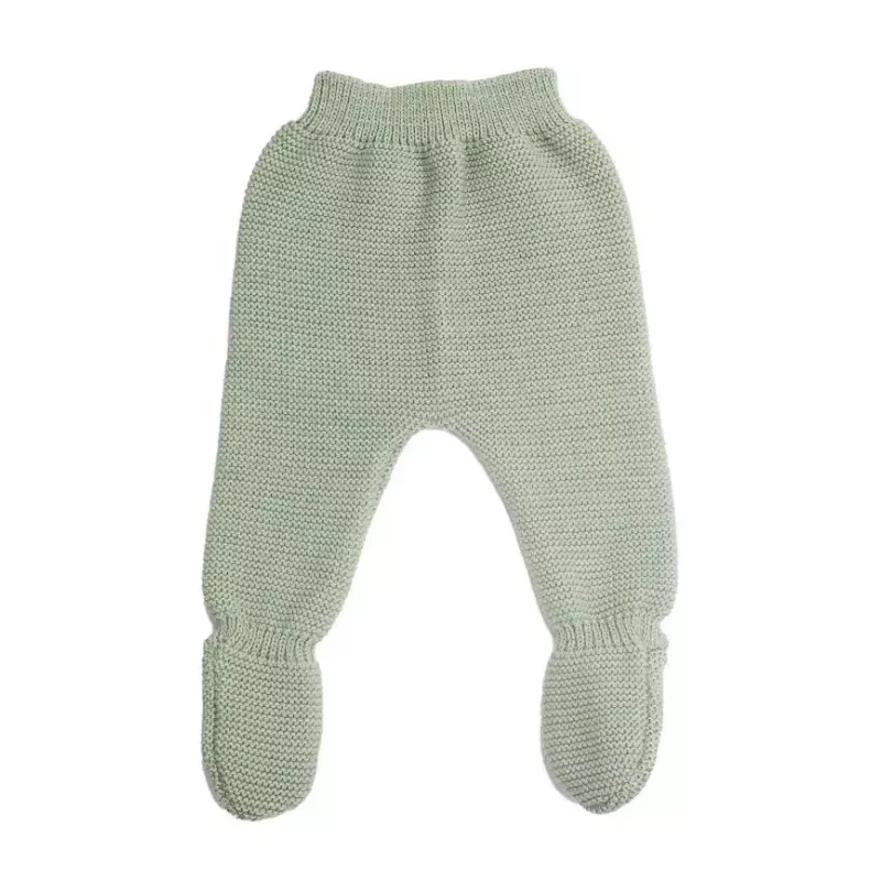 Ensemble brassière et pantalon maille tricot - Vert Olive - Trois Kilos Sept