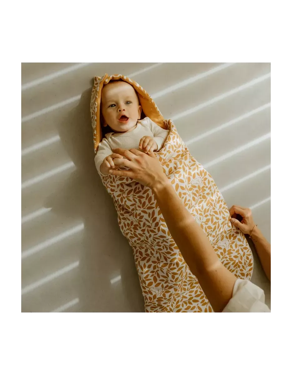 Nid d'ange réversible bébé 4 saisons - Ourson - Les Petites Billes