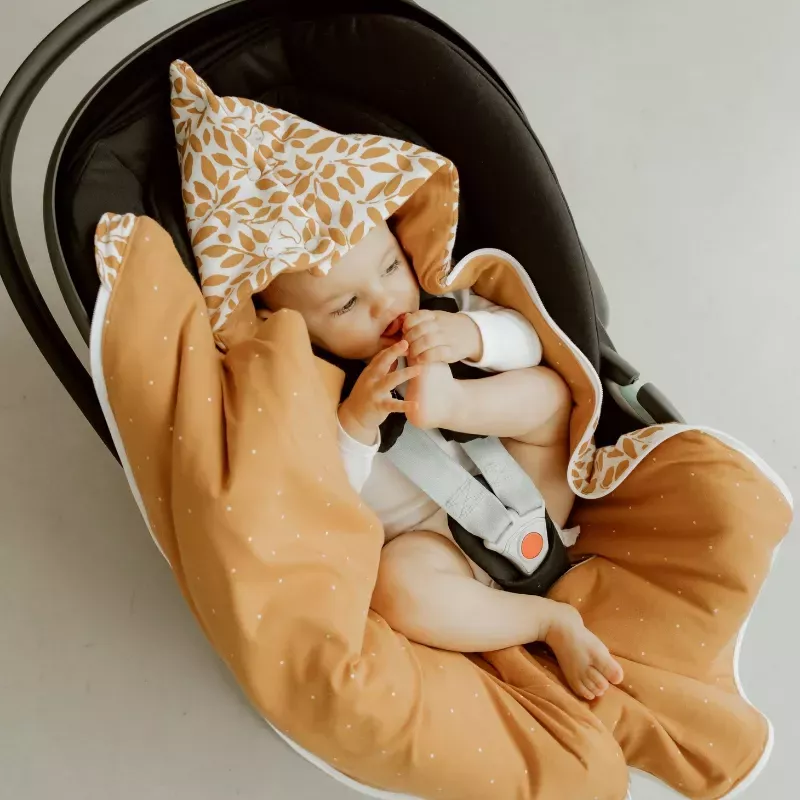 Nid d'ange réversible bébé 4 saisons - Ourson - Les Petites Billes