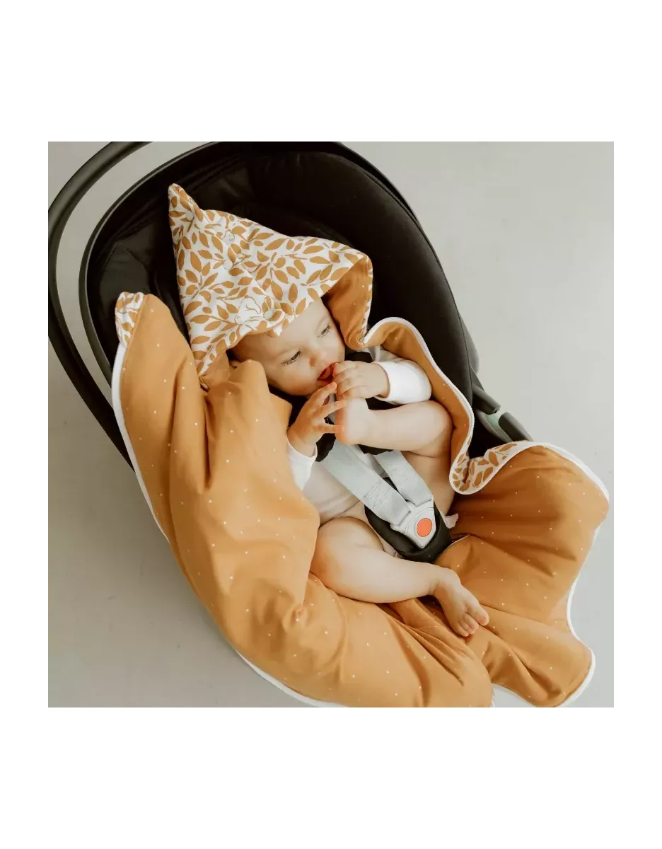 Nid d'ange réversible bébé 4 saisons - Ourson - Les Petites Billes