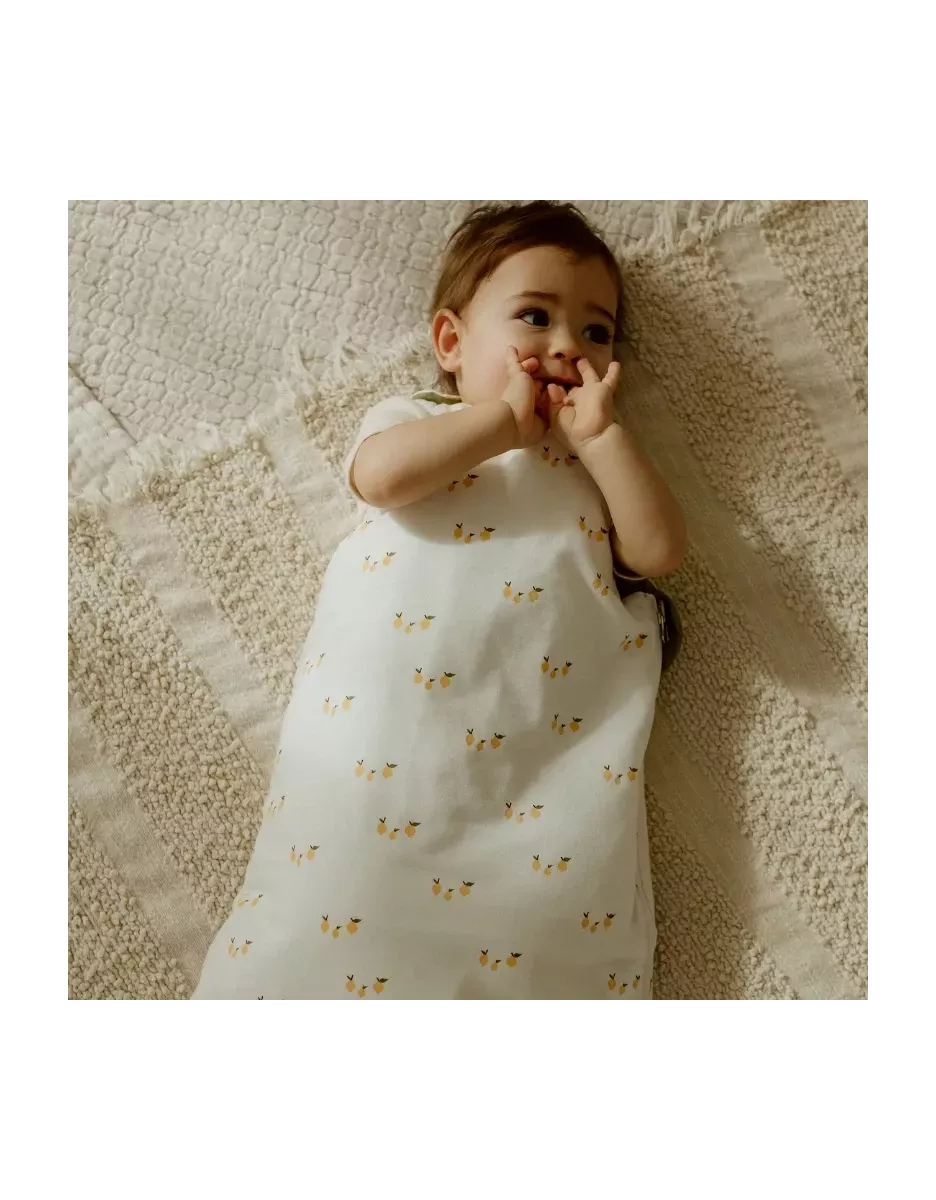 Gigoteuse réversible et évolutive bébé 4 saisons - Citrons - Les Petites Billes