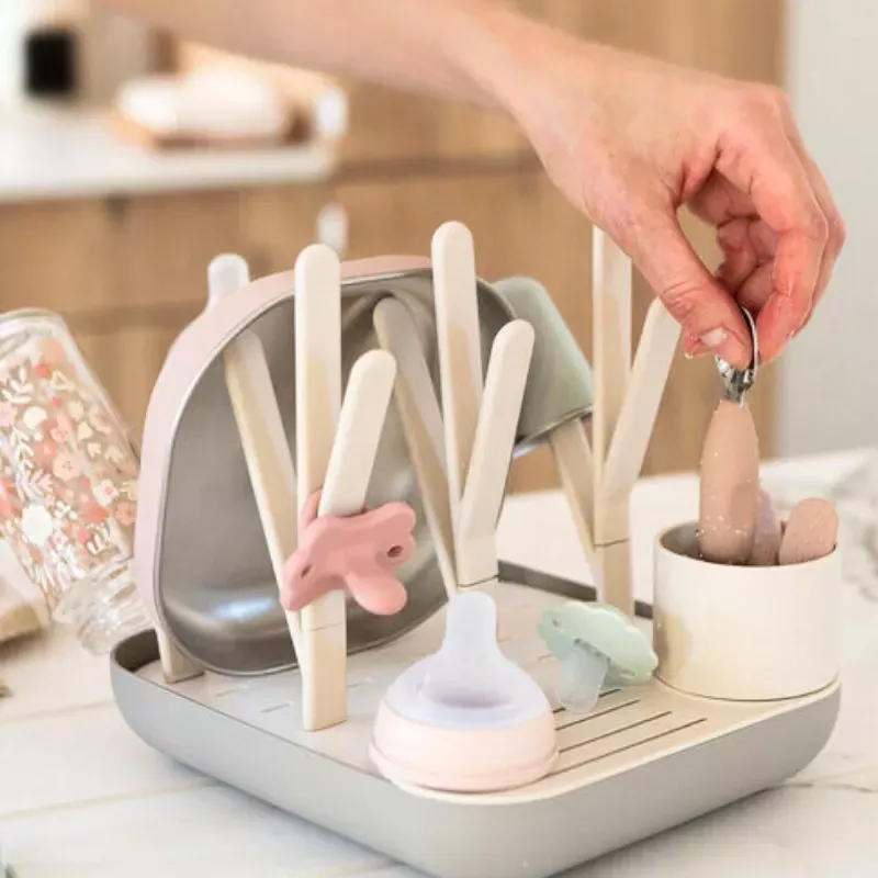 Égoutte-biberons Fôret - Argile/Gazelle - Béaba