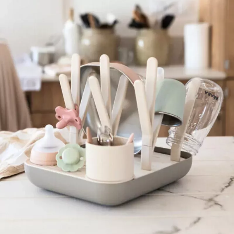 Égoutte-biberons Fôret - Argile/Gazelle - Béaba