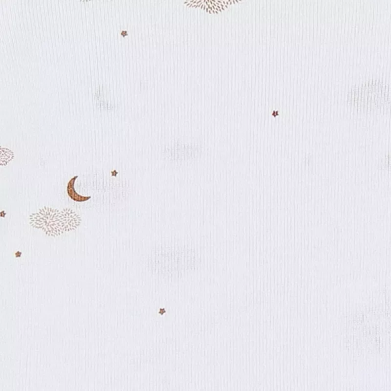 Lot de 2 bodies bébé manches longues jersey - mouton et nuages - Noukie's