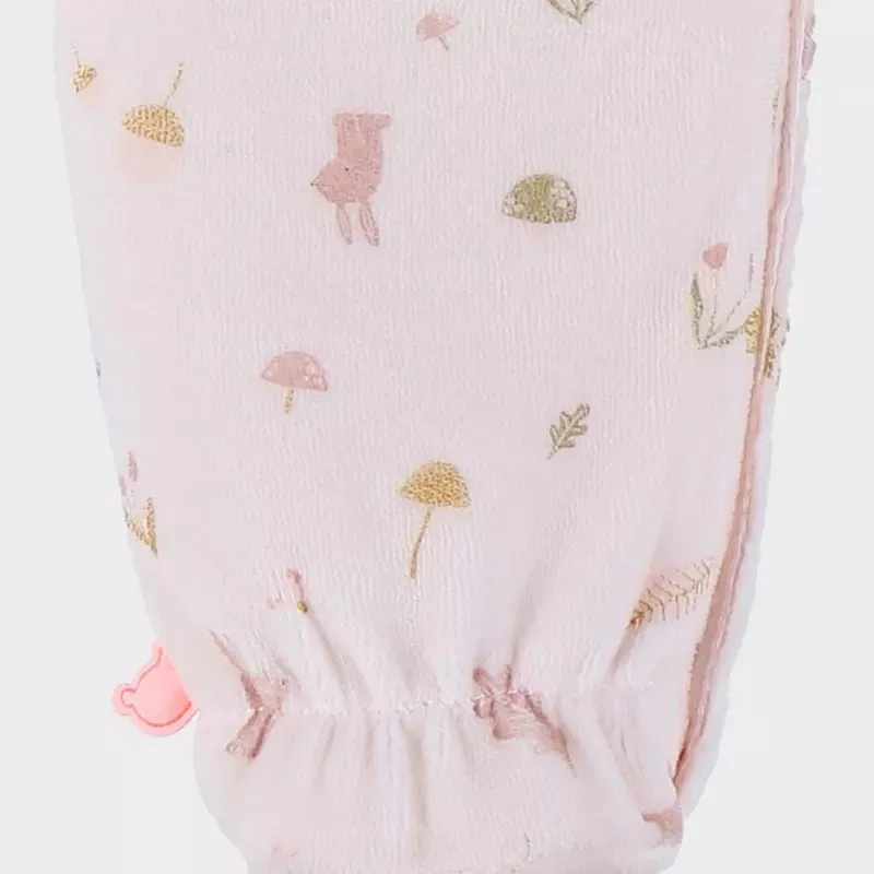 Pyjama bébé velours - volants automne - Noukie's