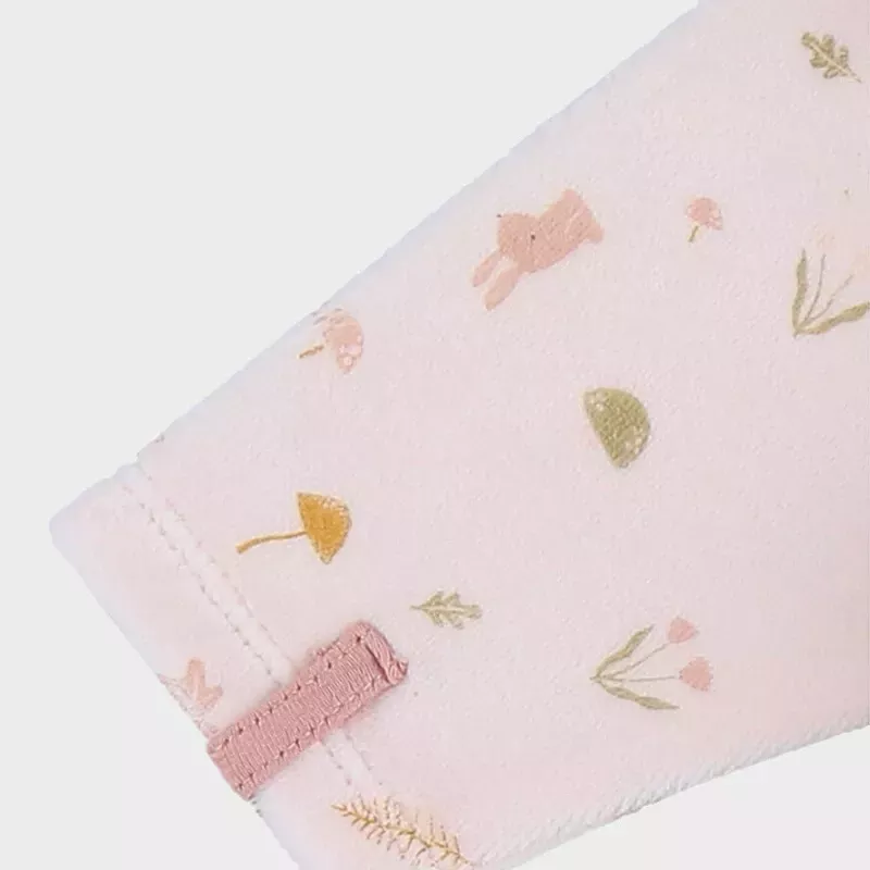 Pyjama bébé velours - volants automne - Noukie's