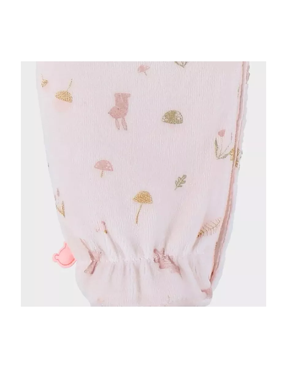 Pyjama bébé velours - volants automne - Noukie's