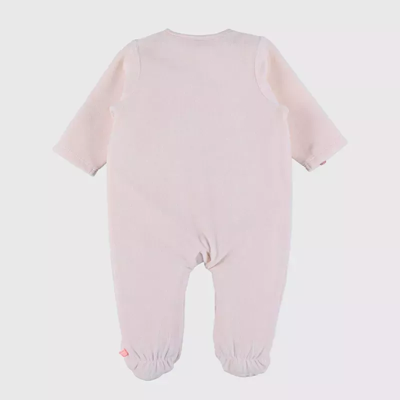 Pyjama bébé velours - lapin rose - Noukie's