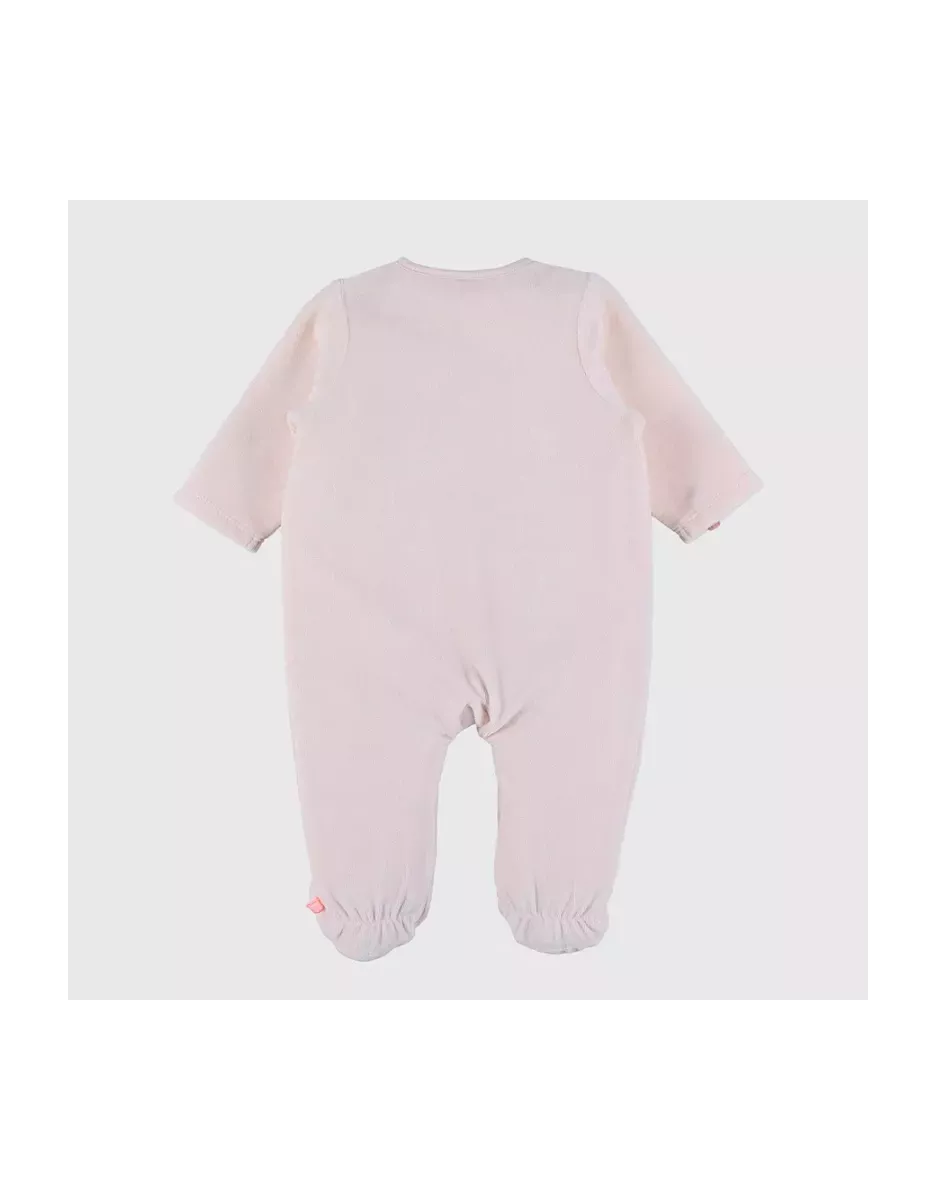 Pyjama bébé velours - lapin rose - Noukie's