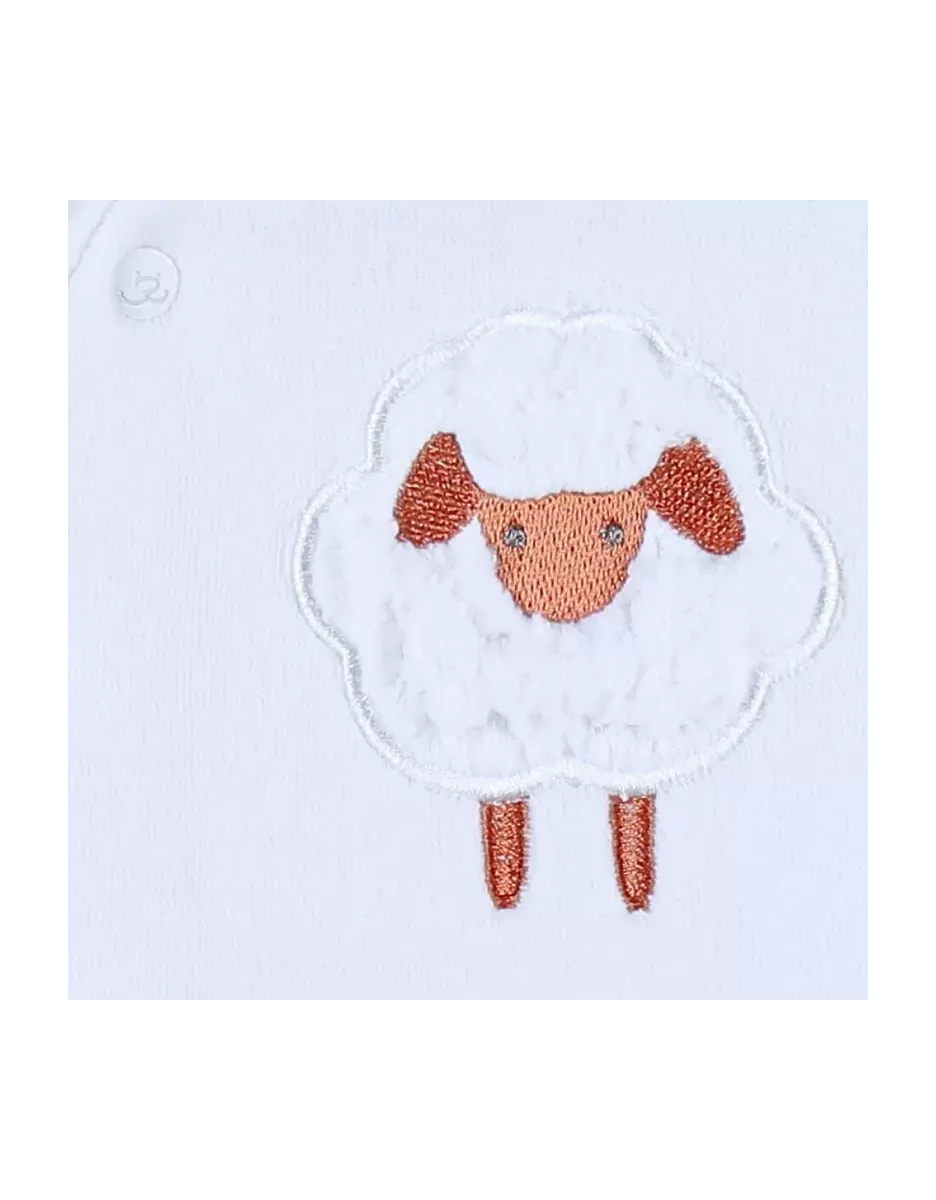 Pyjama bébé velours - mouton - Noukie's