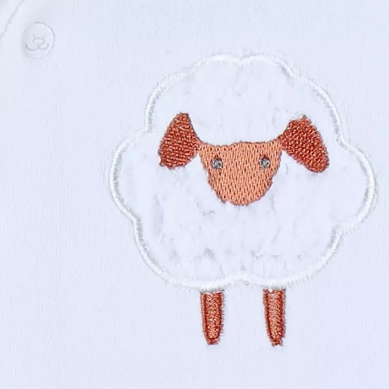 Pyjama bébé velours - mouton - Noukie's