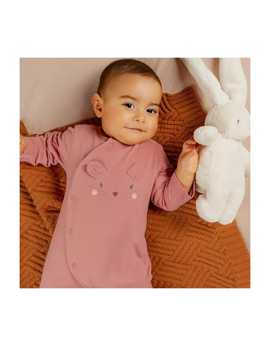 Pyjama bébé jersey - souris - Noukie's