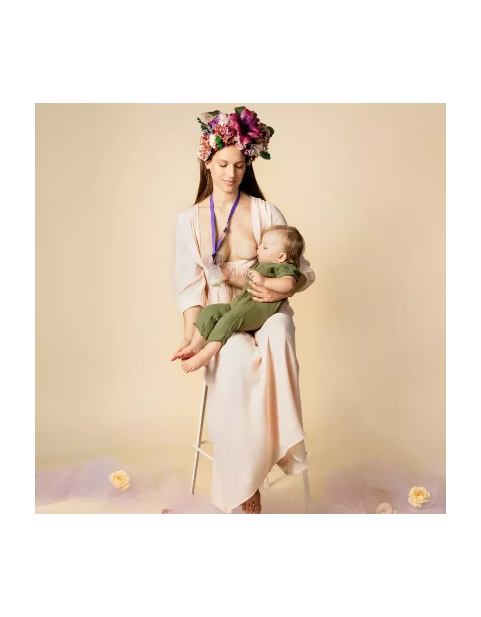 Recueil lait manuel silicone - Lansinoh