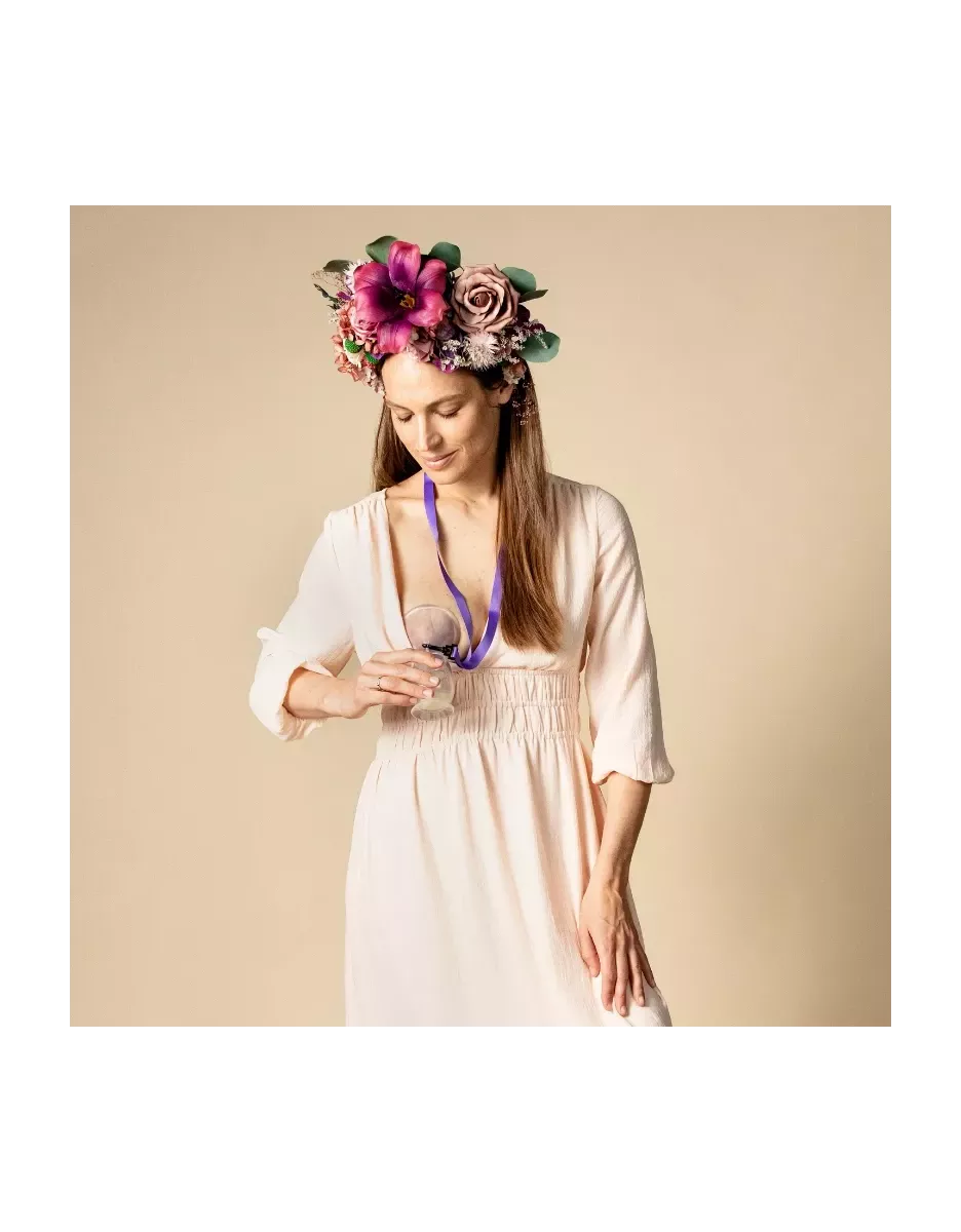 Recueil lait manuel silicone - Lansinoh