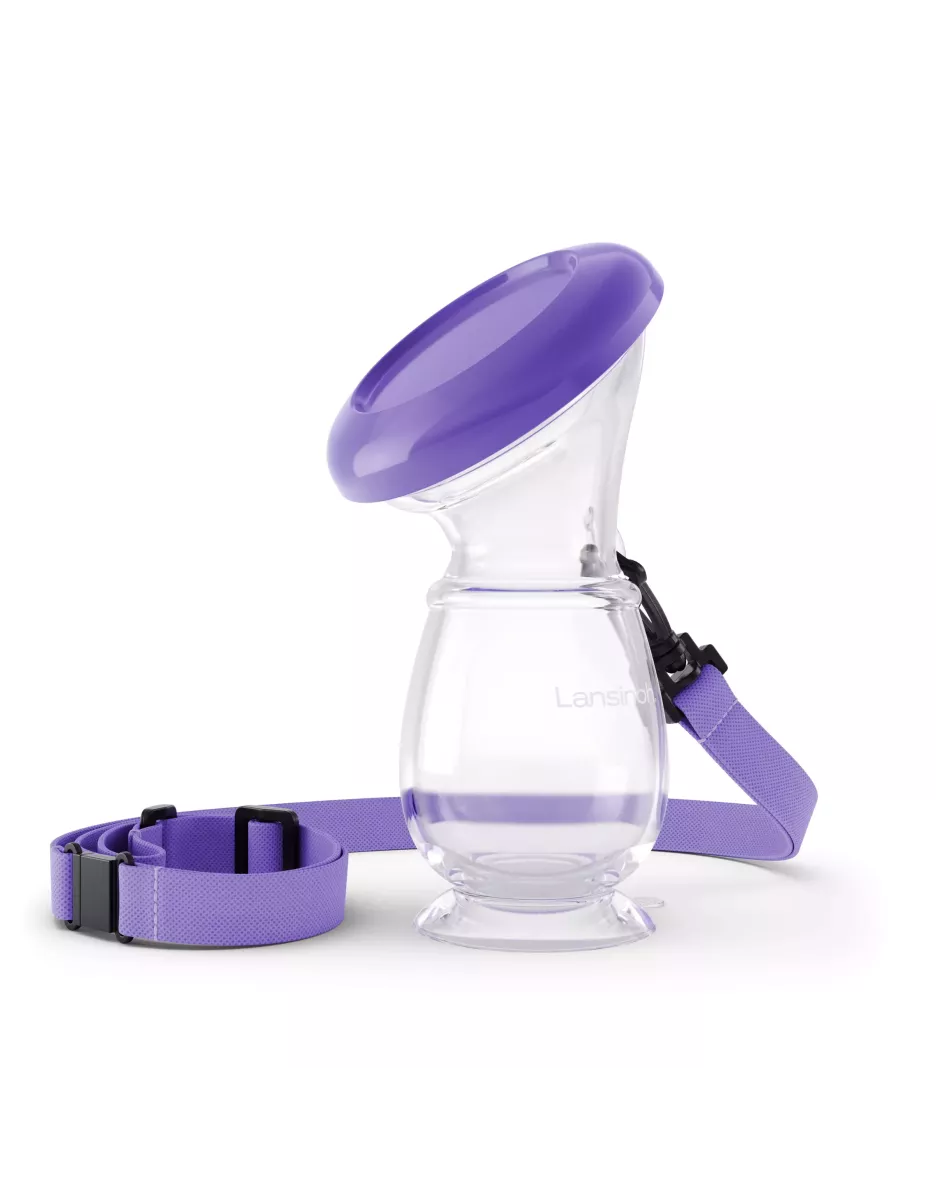 Recueil lait manuel silicone - Lansinoh