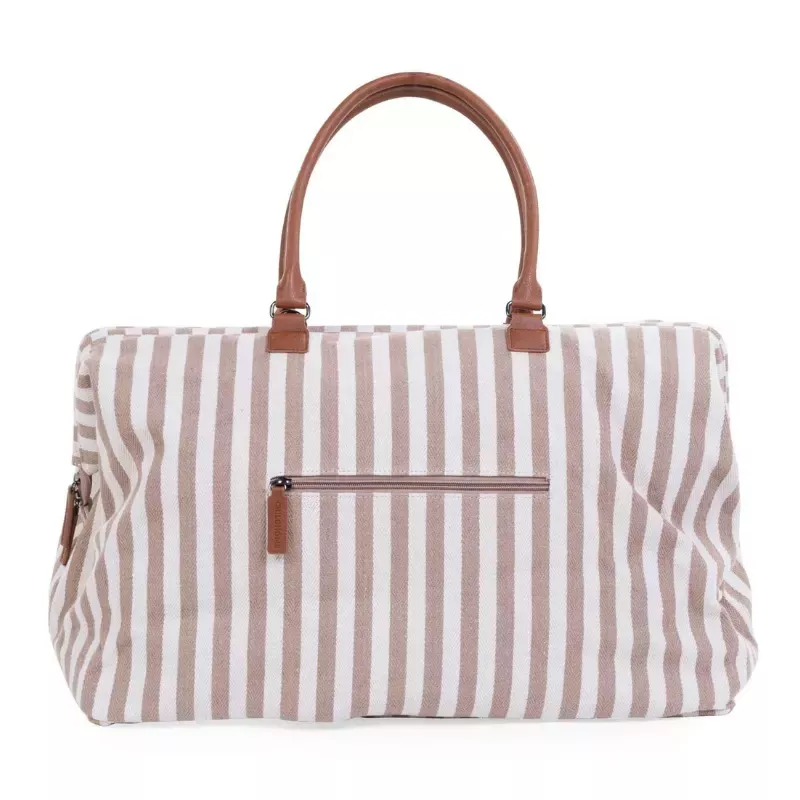 Mommy Bag - Rayures Nude Terracotta - Childhome