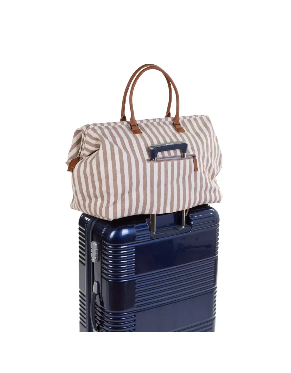 Mommy Bag - Rayures Nude Terracotta - Childhome