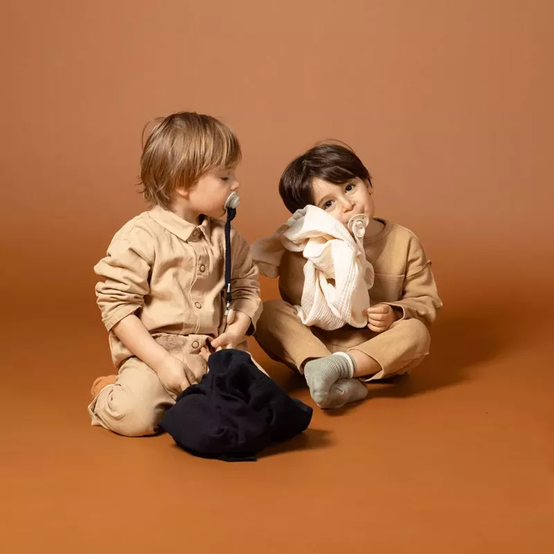 Attache-tétine - Crème - Bebel