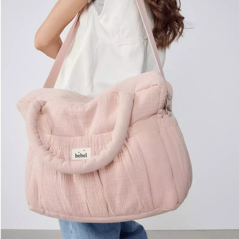Sac à langer Comme un bonbon - Vieux Rose - Bebel