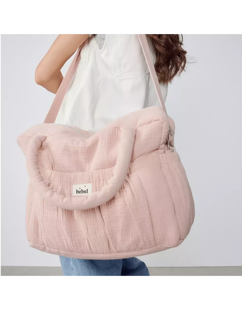 Sac à langer Comme un bonbon - Vieux Rose - Bebel