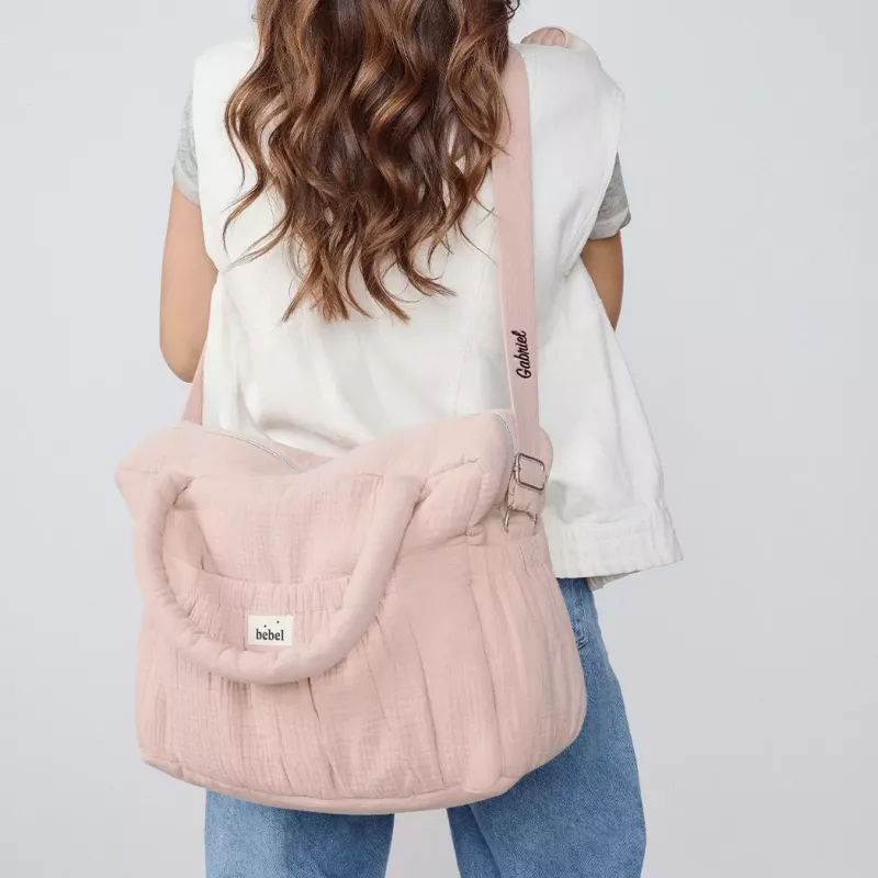 Sac à langer Comme un bonbon - Vieux Rose - Bebel