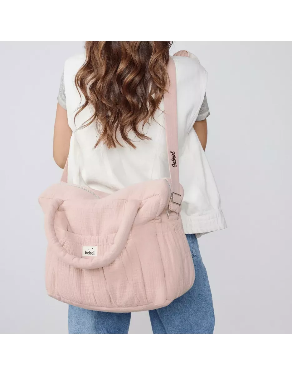 Sac à langer Comme un bonbon - Vieux Rose - Bebel