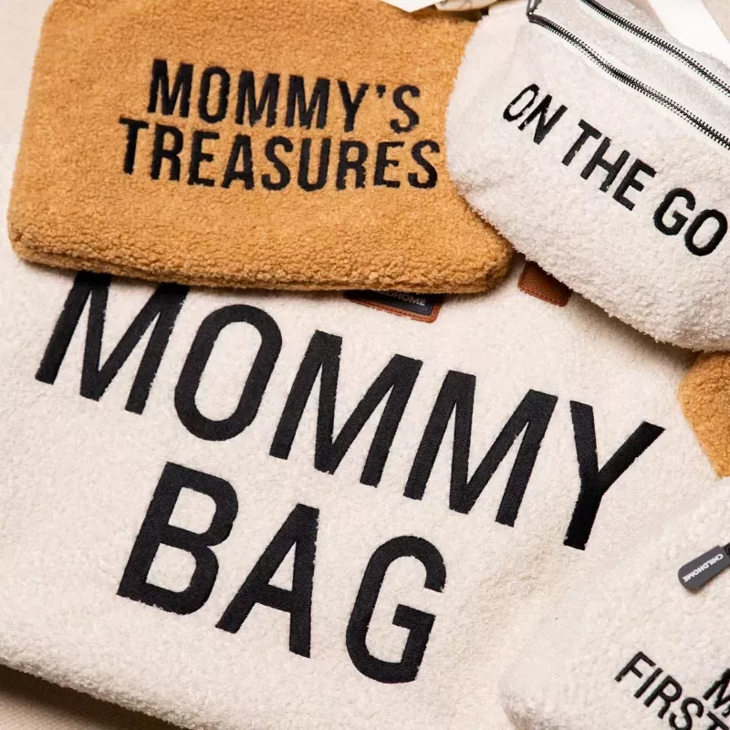 Mommy Bag - Teddy Écru - Childhome