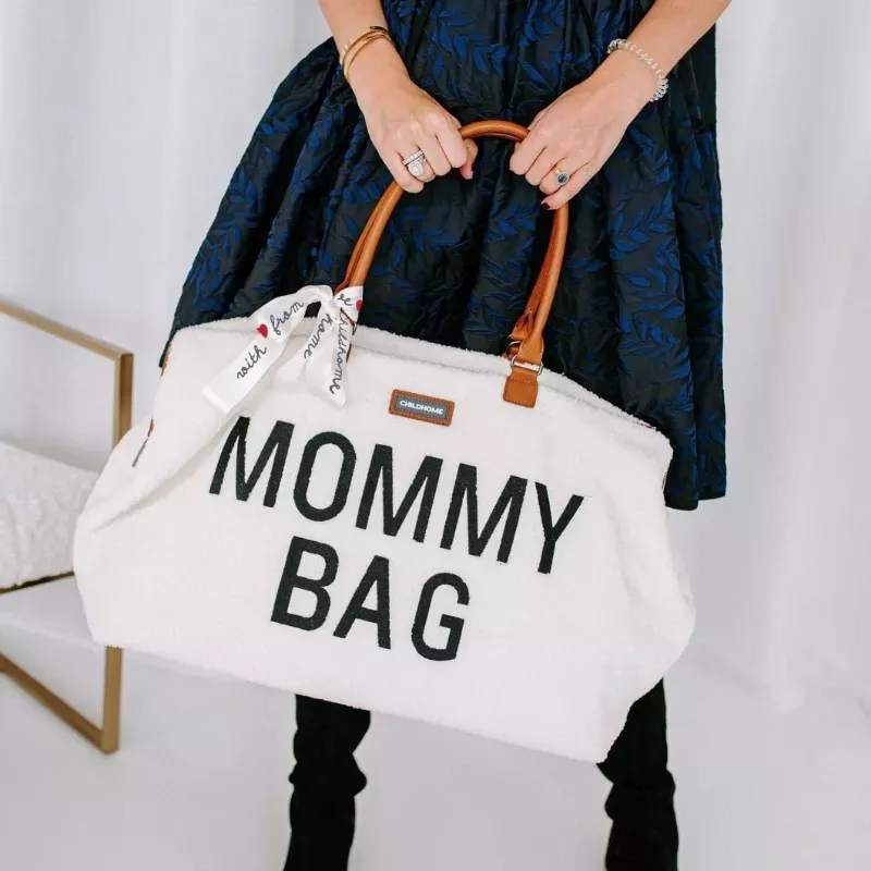 Mommy Bag - Teddy Écru - Childhome