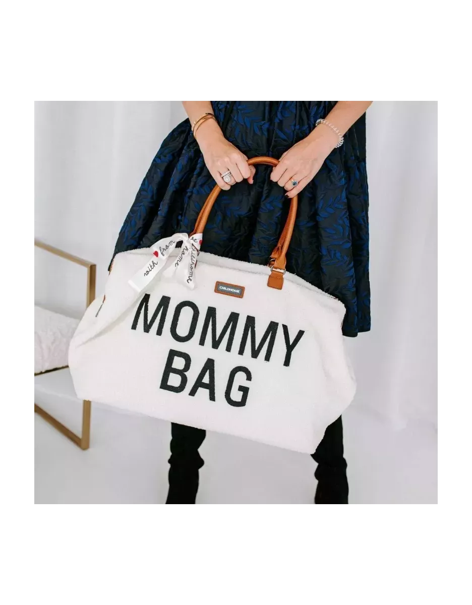 Mommy Bag - Teddy Écru - Childhome