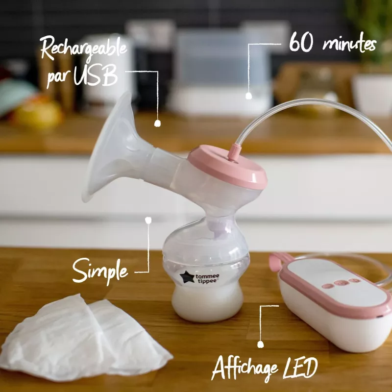 Tire-lait électrique simple Made For Me - Tommee Tippee