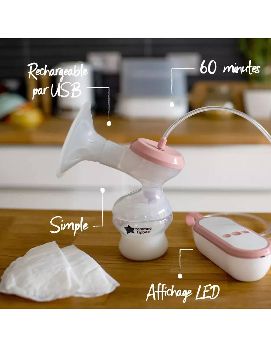Tire-lait électrique simple Made For Me - Tommee Tippee