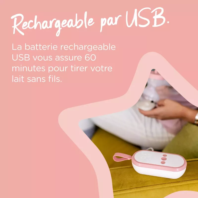 Tire-lait électrique simple Made For Me - Tommee Tippee